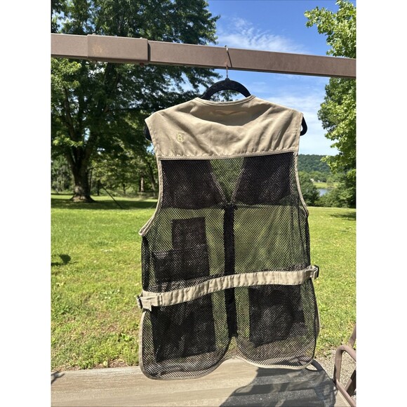 Bob Allen Adult S/M Full Mesh Shooting Vest Trap Shoot Vest Dove Duck Hunting - Picture 2 of 8